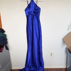 Xscape Royal Blue Dress